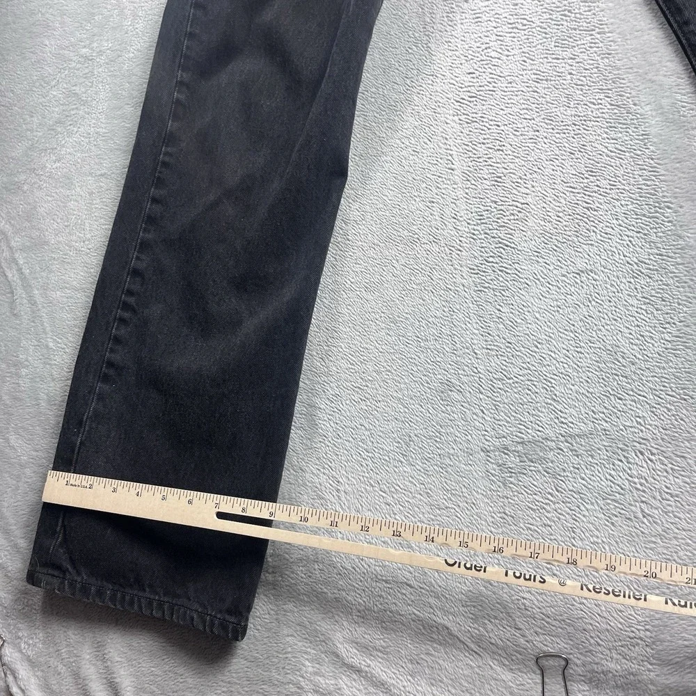 VINTAGE Levi's 501‎ xx Jeans Mens 36x34* Black Button Fly Straight Leg